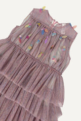 SEQUINED BALL DRESS