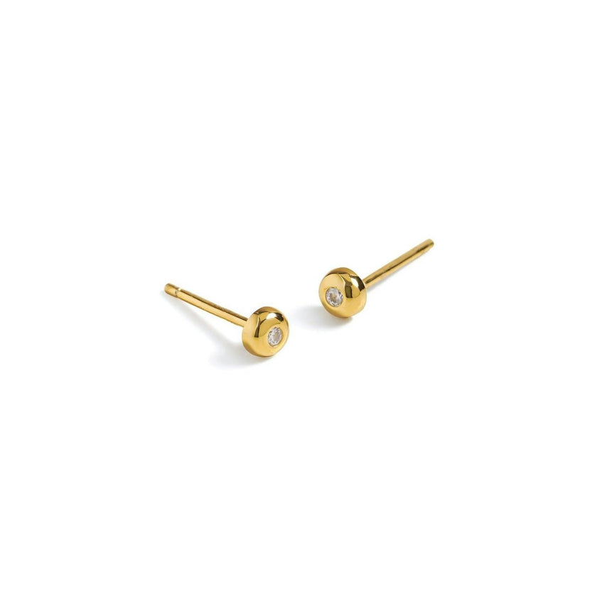 Twinkle Circle Studs - Standard