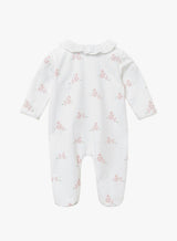 Baby Bunny Onesie in Pale Pink