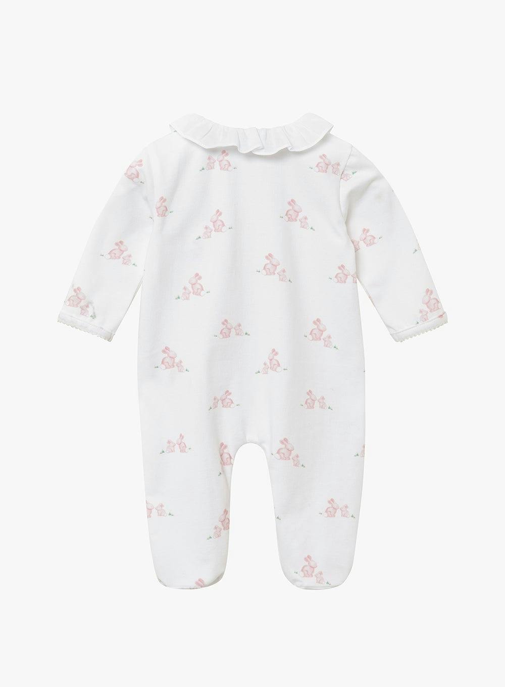 Baby Bunny Onesie in Pale Pink