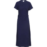 Women's Short Sleeve Aurora Dress, Navy