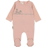 Flower Bike Print Footie