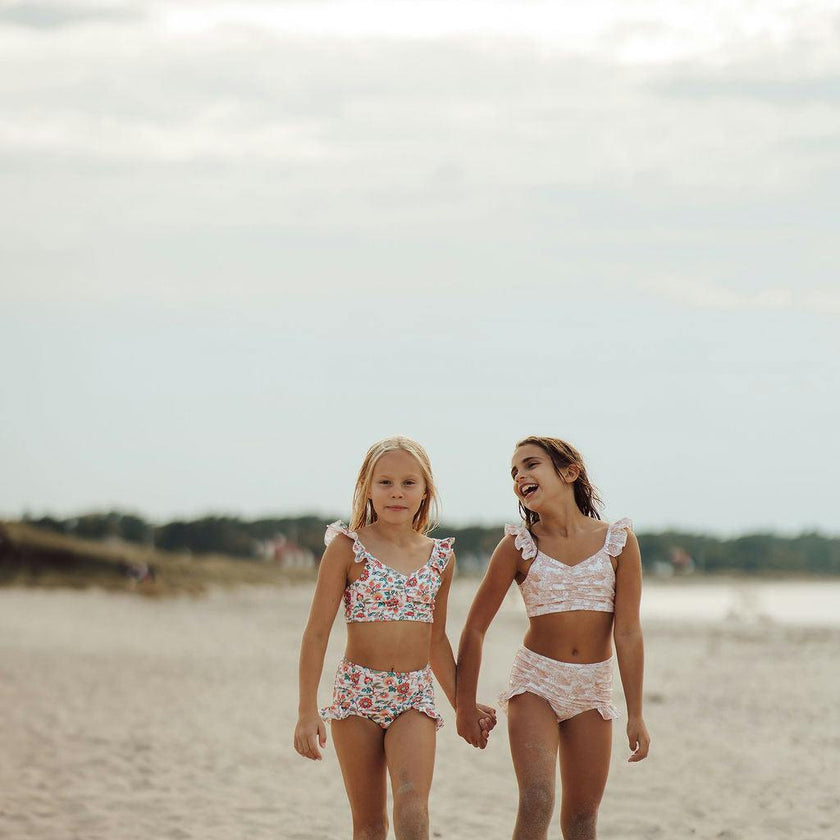 Ruffle 2 Piece Bikini | UPF + Recycled - In Bloom