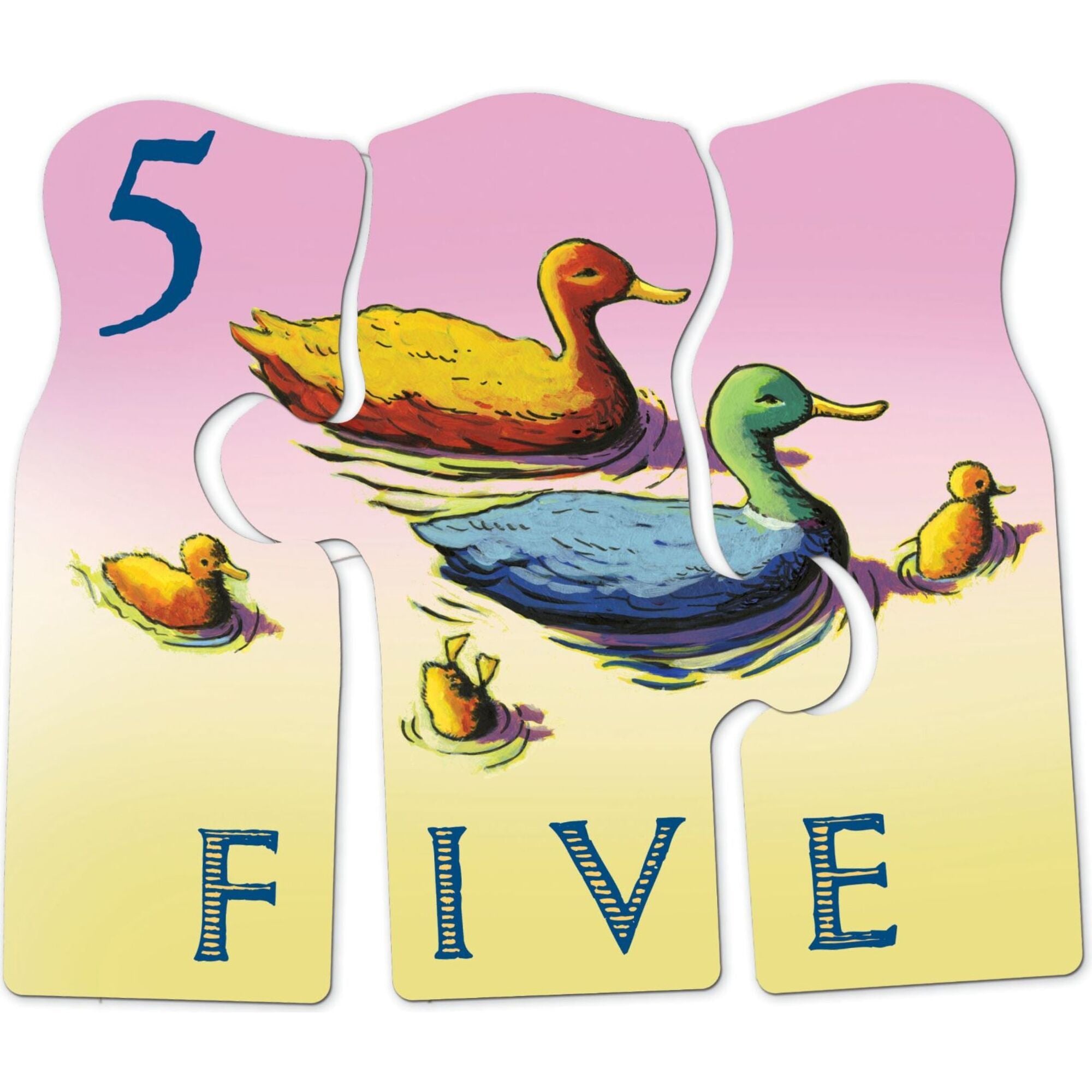 Animal Counting Puzzle Set