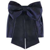 CAROLINE BOSMANS Big Bow Gloss Skirt
