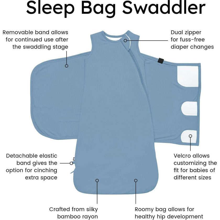 Sleep Bag Swaddler, Slate