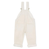 Custard Corduroy Overalls