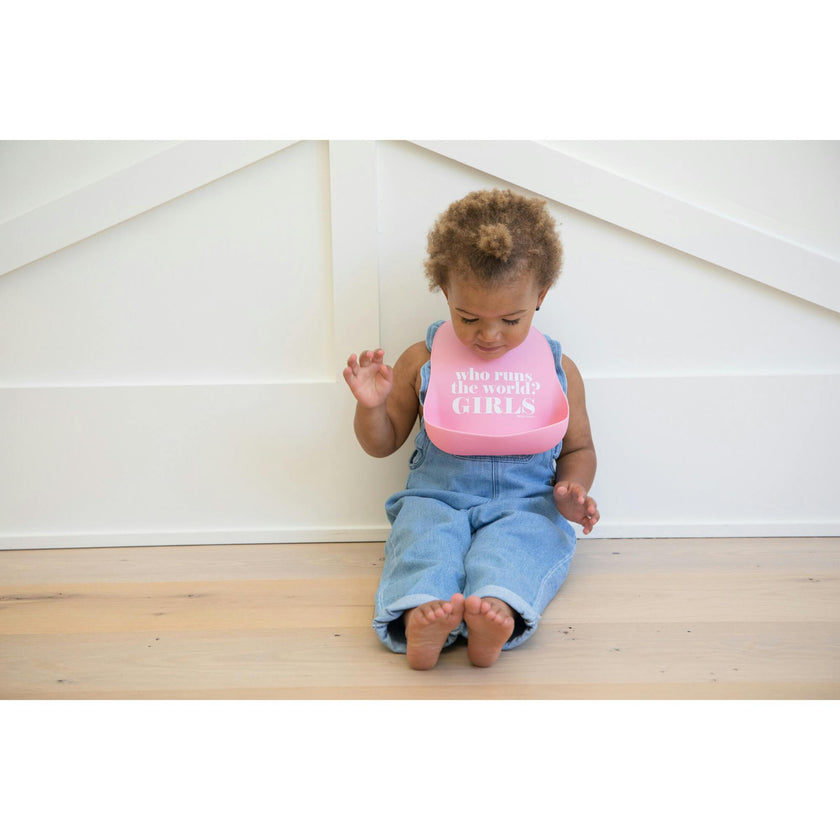 Who Runs the World Wonder Bib
