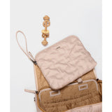 Baby Pouch in Quartz Embroidered Organic Cotton