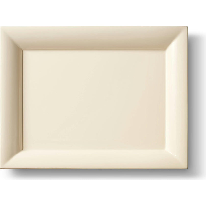 Aerin X Gracie Lacquer Serving Tray, Cream