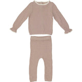 Classy Cuff Sweater & Pant 2-Piece Set
