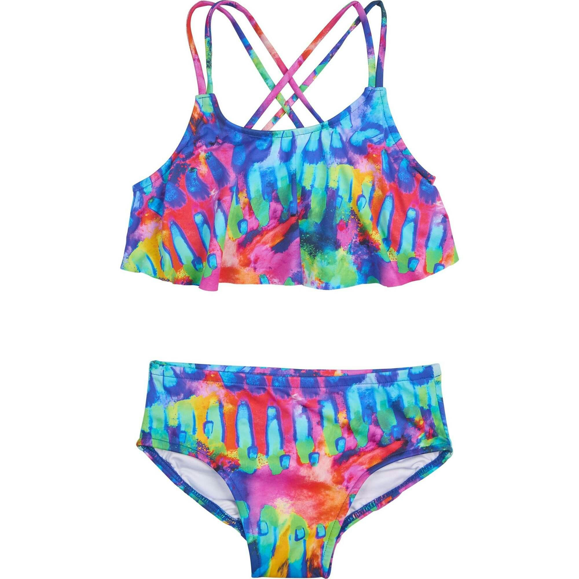 Tie Dye Flutter Bikini