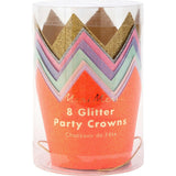 Mini Glitter Party Crowns