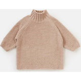 Baby Fuzzy Ribbed Neck Sweater