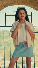 girls noah terry tee