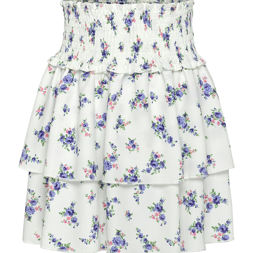 Scottie Skirt Violet Roses