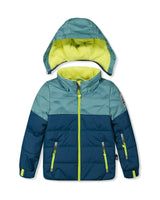 Two Piece Play Snowsuit Greyish Blue And Navy With Greyish Blue Pants