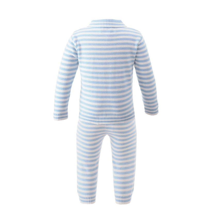 Striped Knitted Set