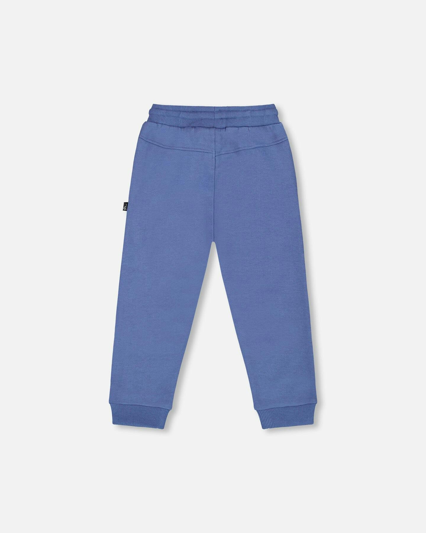 Fleece Sweatpants with Articulated Knees