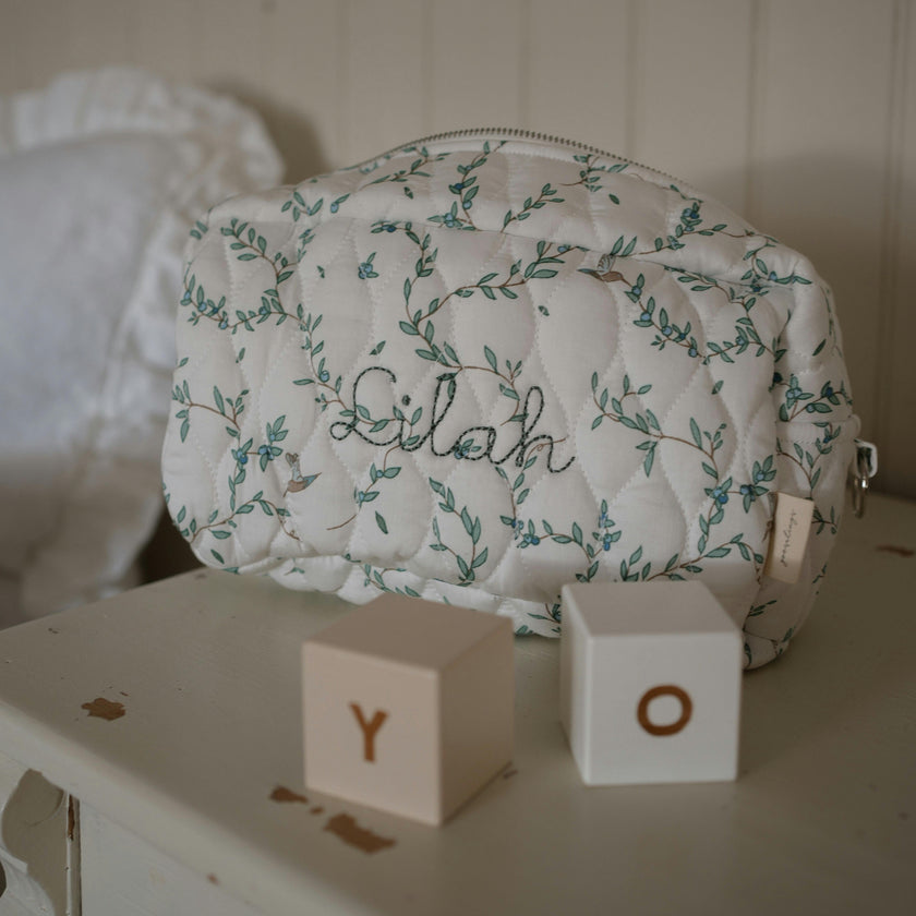 Secret Garden Toiletry Zipper Pouch, Prints
