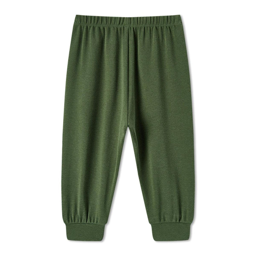 Dark Green Brushed Jogger
