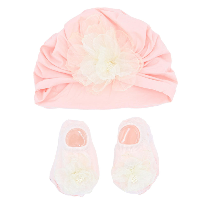 Ivory Flower Pink Base Gift Set