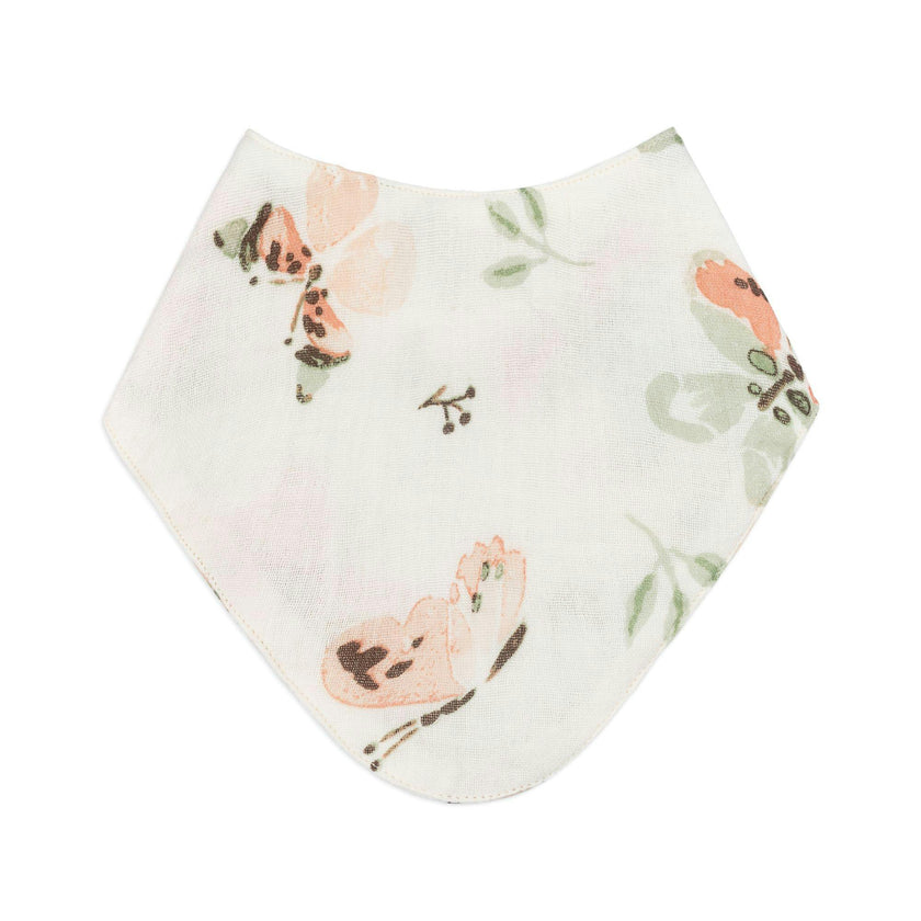 Parker Butterfly Cotton Bandana Baby Bib (3 Pack)