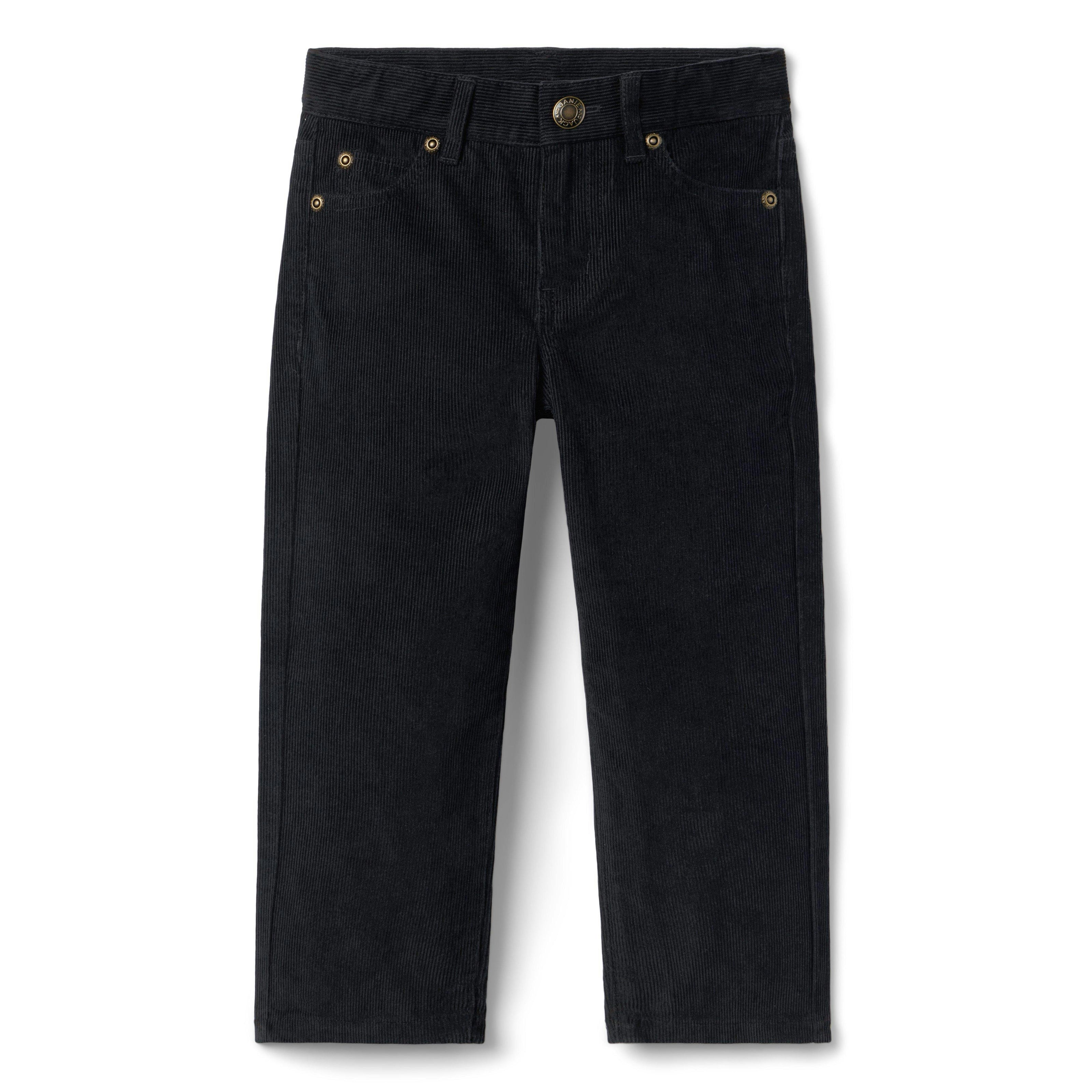 The Corduroy Pant, black