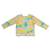 Billie Print Long Sleeve Pocket Tee