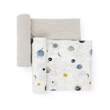 Stretch Knit Swaddle Blanket 2 Pack - Planets