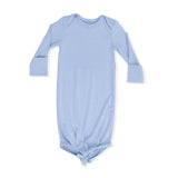 Solid Blue Fog - Knotted Gown and Hat