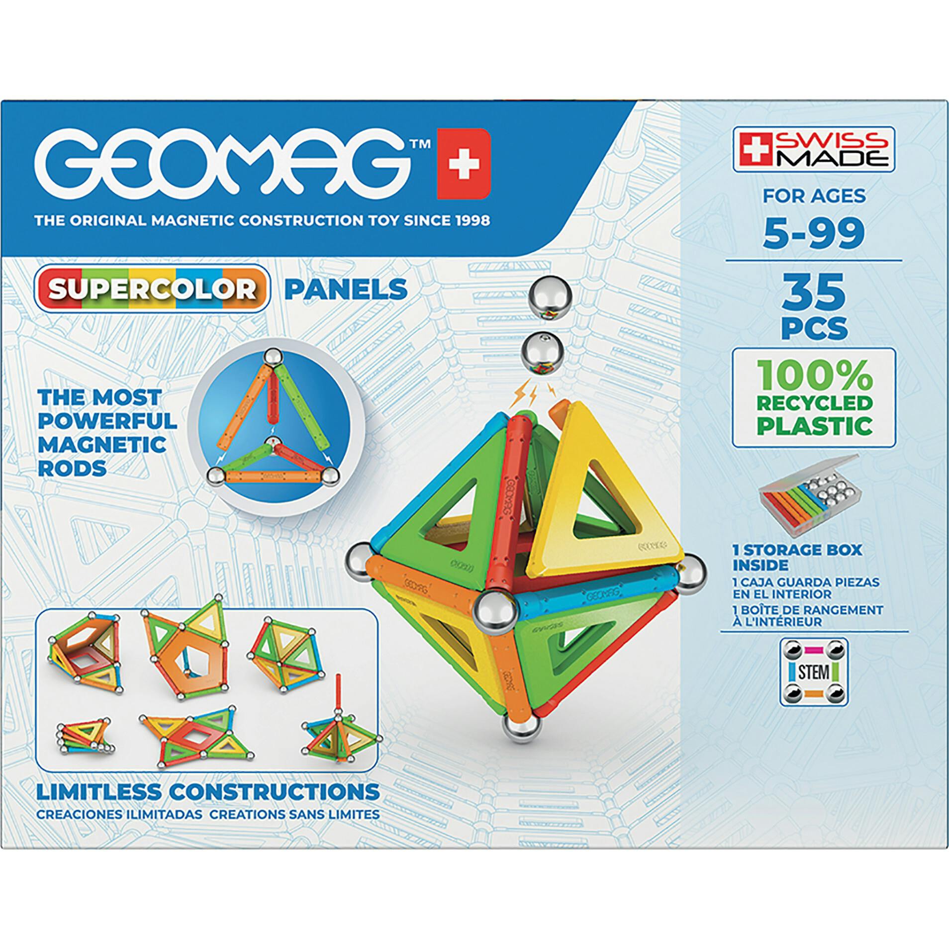 Supercolor Recycled, 35 Pieces - 3+ Y