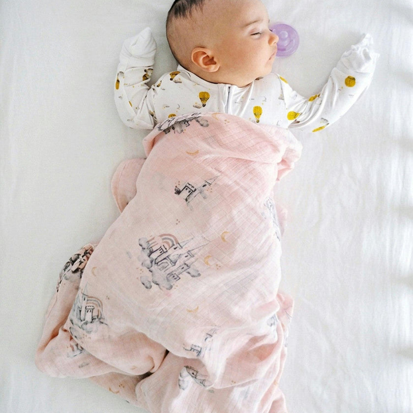 Organic Swaddle - Castles