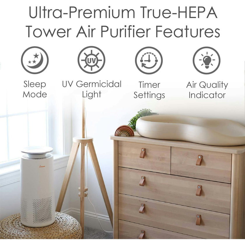 True-HEPA Tower Air Purifier