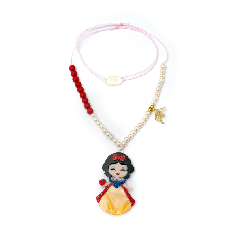 Cute Doll Vibrant Dress Necklace