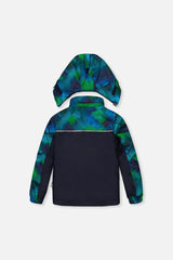 Two Piece Play Snowsuit Blue and Green Checkered Print