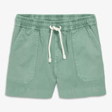 Kids garment dyed stretch chino midi short