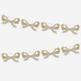 Glitter Bow Garland