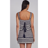 CARIA STRIPE CROCHET TOP
