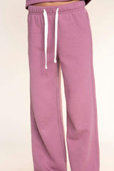 Butter French Terry Wide Leg Pant