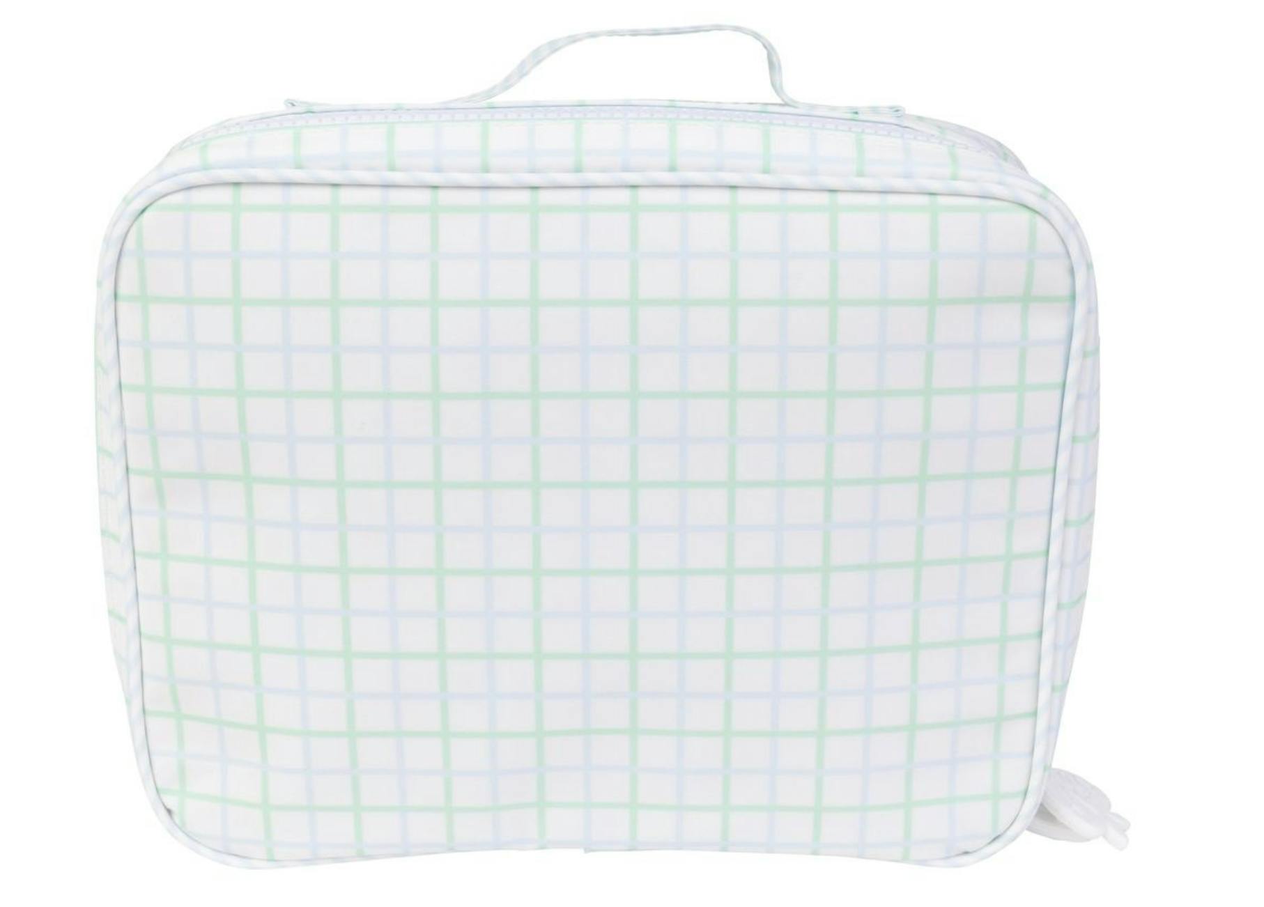 The Lunchbox in Blue/Green Windowpane