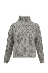 Allegra Sweater in Gray