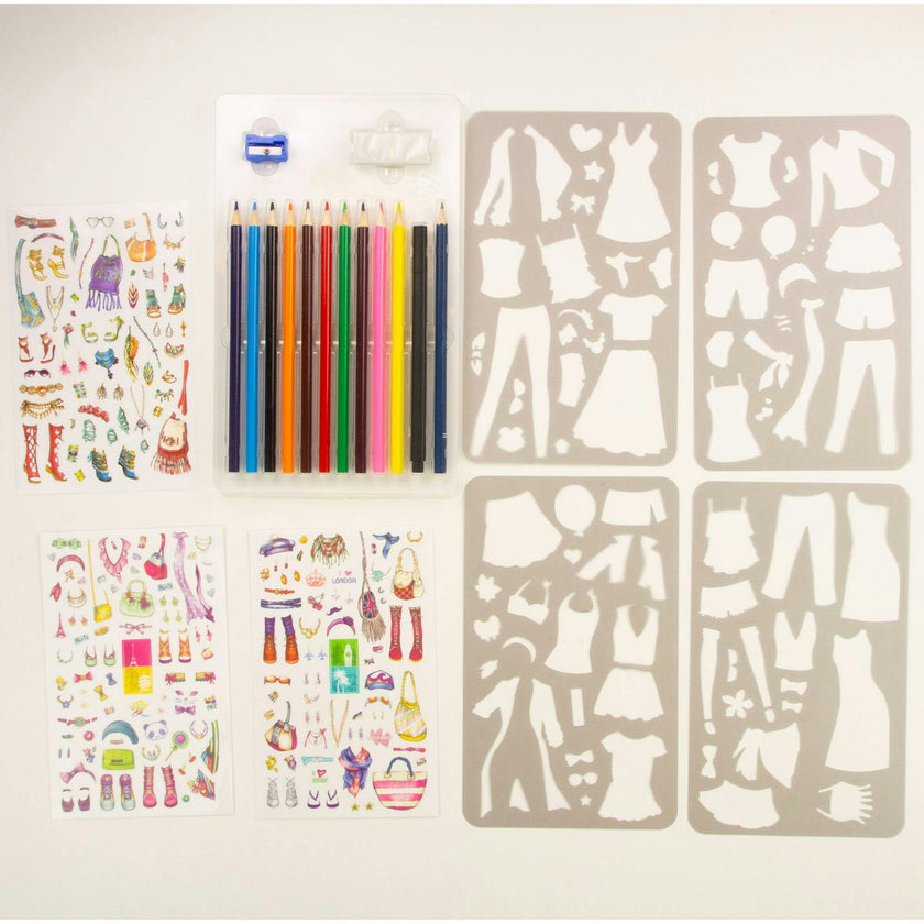 Petit Picasso: Fashion Studio - Learn To Be A Fashion Designer Activity Kit