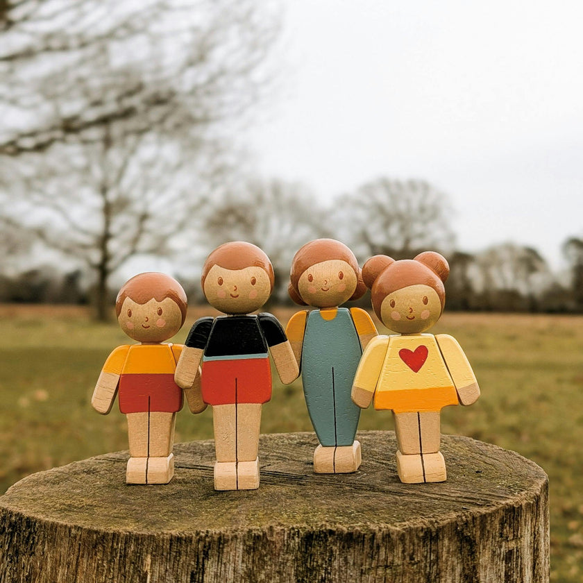 We Are Family Doll Shelf