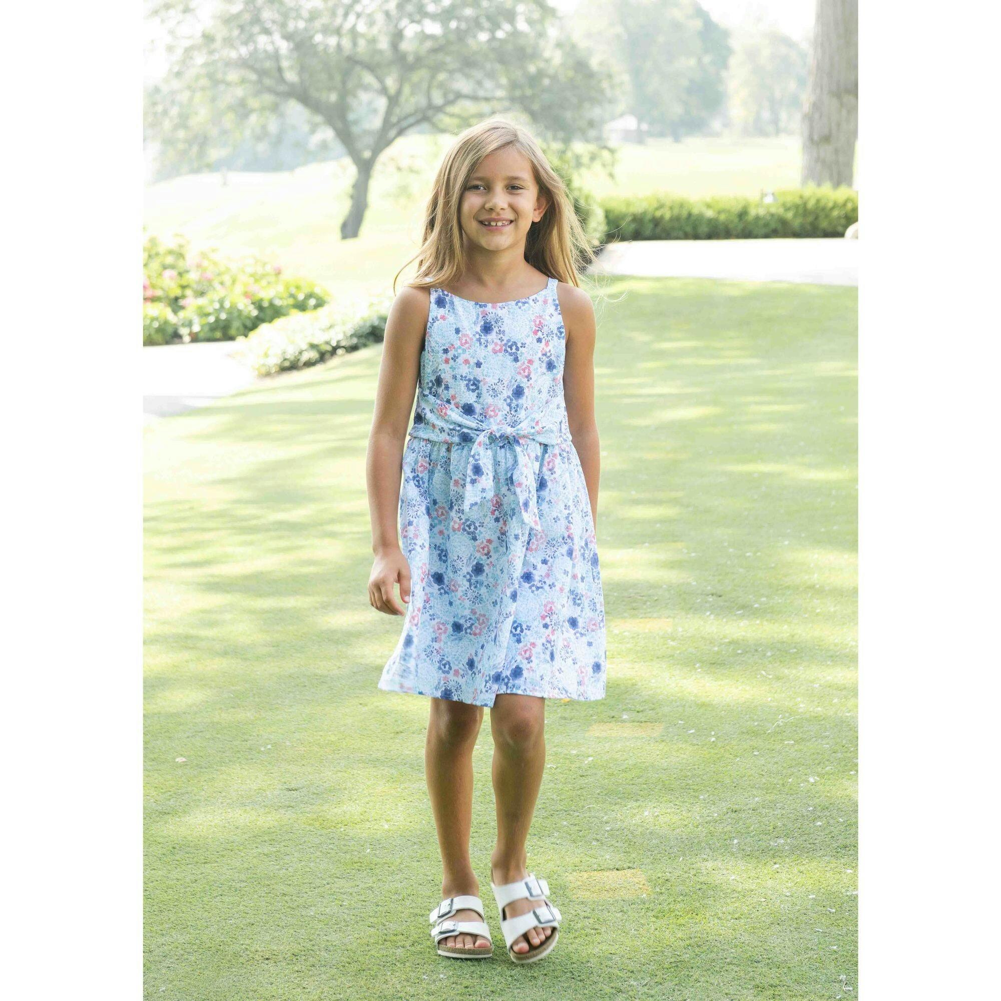 Floral Dress With Front Tie