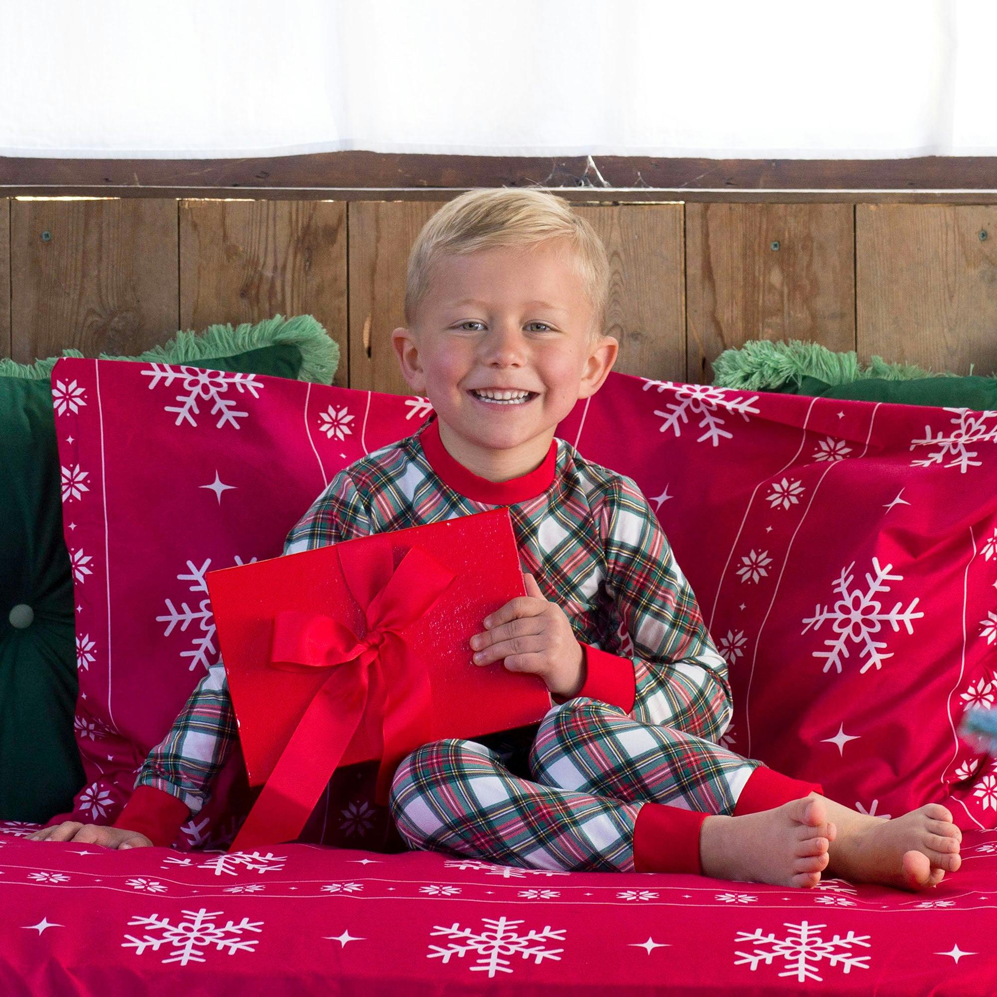 Tartan Jersey Pajamas