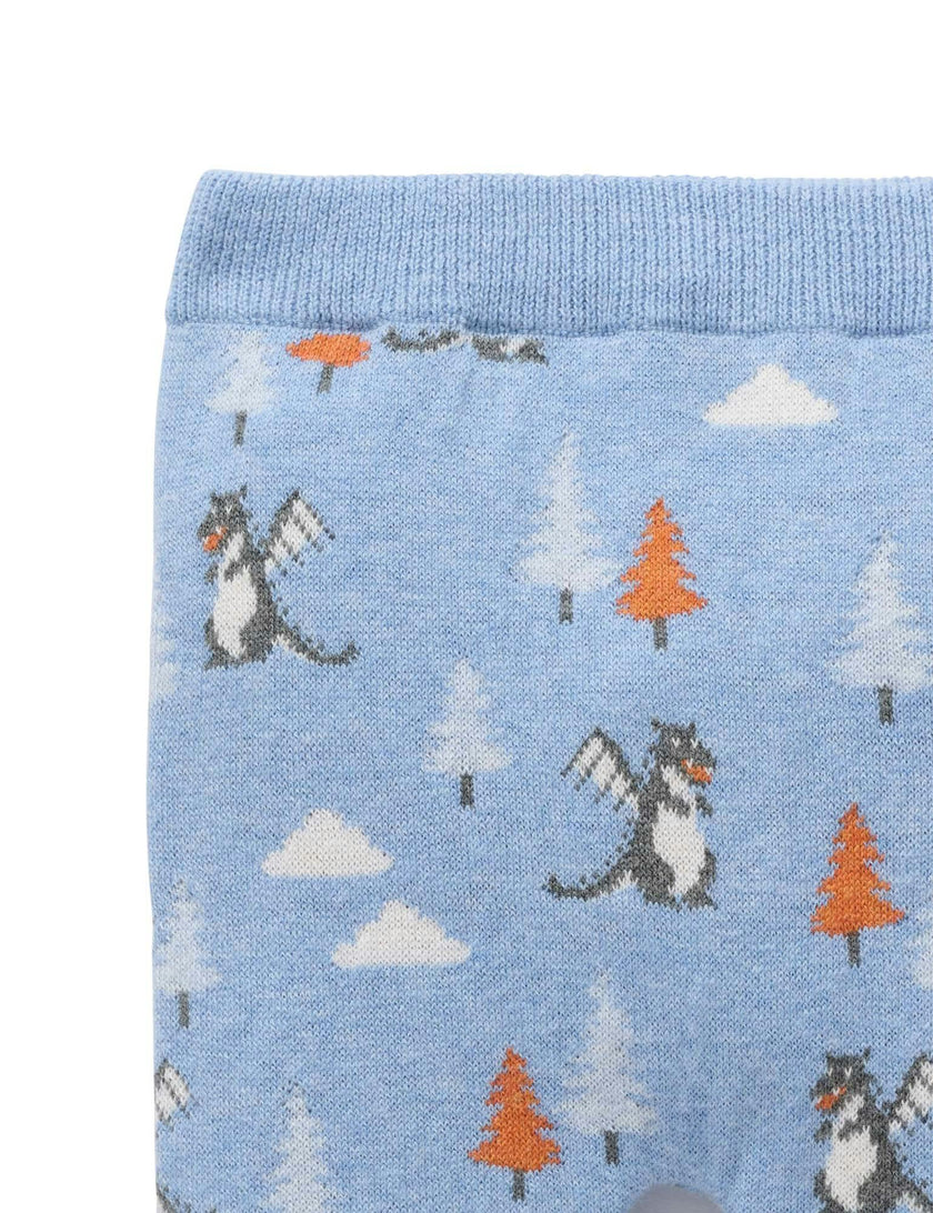 Magical Forest Leggings Forest Jacquard