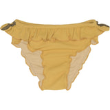 Sisi Lemon Patch Ruffle Waist & Trim Swimming Briefs