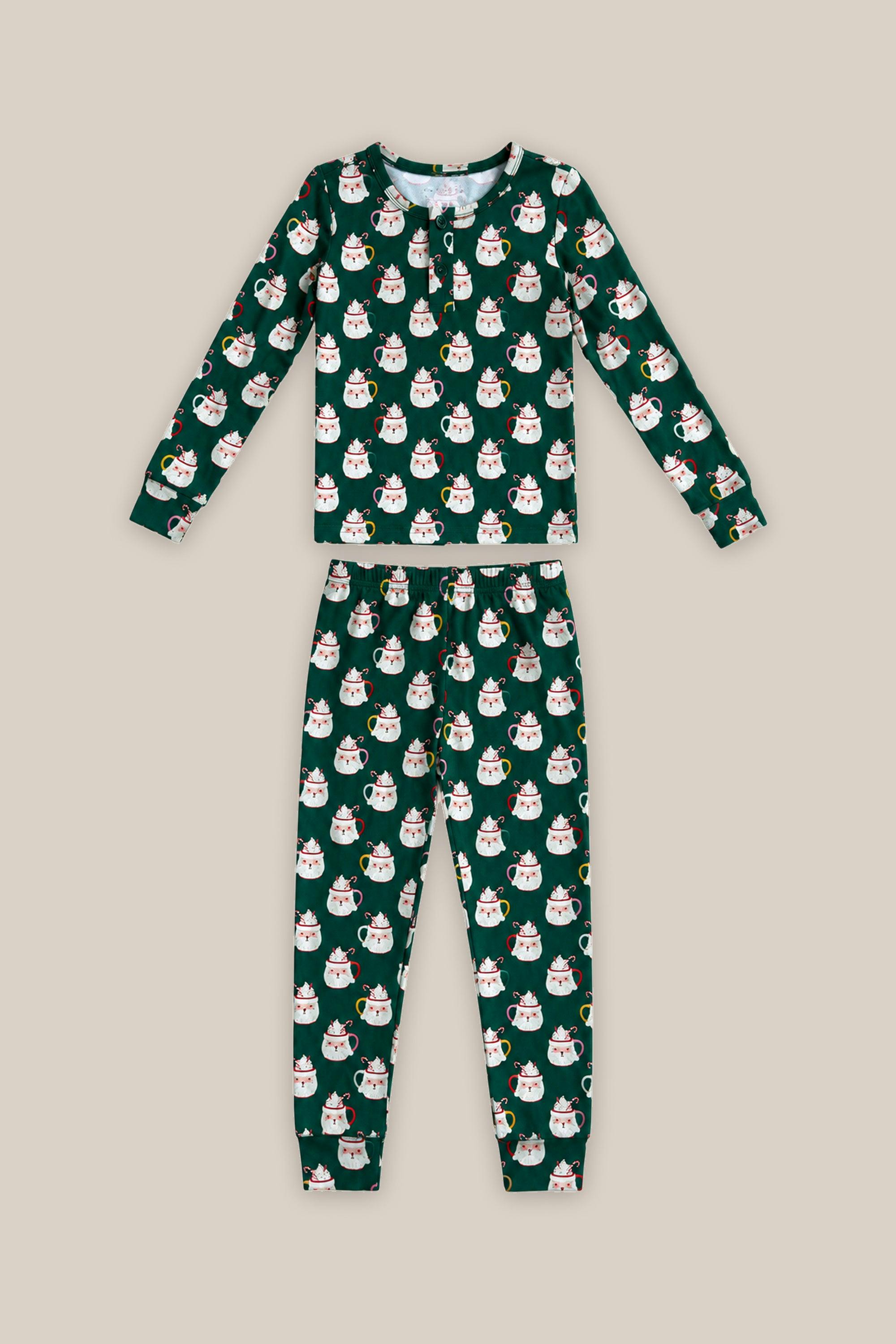 Kids So Soft Pajama Set in Very Merry Santa