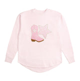 Bandana Cowgirl Patch Western Women's Sweatshirt